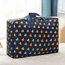 Oxford Cloth Quilt Moisture-Proof &amp; Waterproof Storage Bag Zipper Portable Movin - £15.19 GBP