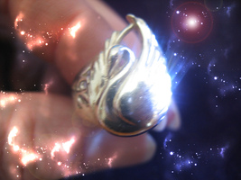 Haunted Ring The Swan&#39;s Gift Forever Beautiful Highest Light Ooak Magick - £7,355.44 GBP