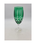 Ajka Bohemian Hand Made Cut to Clear Iced Tea Goblets 24%PbO Vtg Rare Em... - $1,294.49 MXN