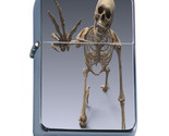 Skeletons D9 Windproof Dual Flame Torch Lighter Death Skulls - $16.78