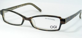 OGI Patrimonio A7107 163 Marrón Demi Gafas Marco 49-15-135mm Alemania - $75.29