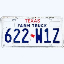  United States Texas Farm Truck License Plate 622 W1Z - £13.23 GBP