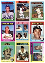 1975 Topps Baseball HOF/Key Player Cards U-Pick - $1.24+