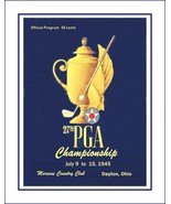 Rare 1945 PGA Champion Golf Poster, Unique Golfer Gift - $21.99+