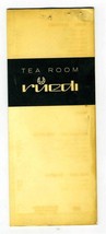 Ruedi Tea Room Menu Lucerne Luzern Switzerland  - $17.87