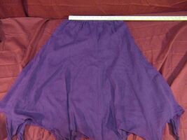 CROCHET SHEER PURPLE SKIRT BY ANTHONY DESIGN ORIGINAL S ~ NM 13508 - $22.49