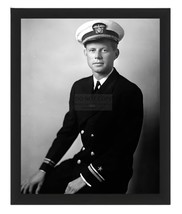 President John F. Kennedy As A Lt. In The Us Navy In Uniform 8X10 Framed Photo - £15.97 GBP