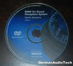BMW NAVTEQ ON BOARD NAVIGATION DVD CD MAP DISC NORTH AMERICA 2004-2 9900... - £38.65 GBP