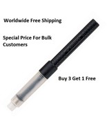 Parker Quink Piston Converter Fountain Pen Refill Cartridge Buy 3 Get 1 ... - £4.38 GBP