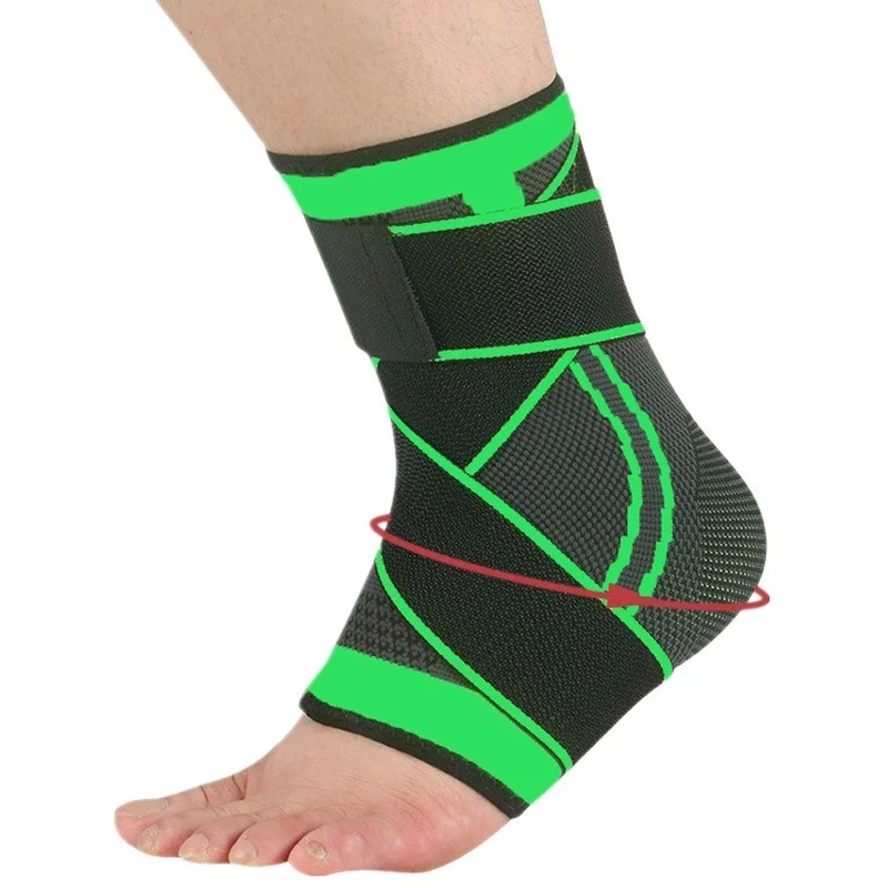 Sporting 1 PC Sportings Ankle Brace Compression SA Sleeves Support 3D Weave Elas - £23.90 GBP