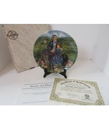GONE WITH THE WIND BONNIE &amp; RHETT COLLECTOR PLATE #1747 COA BOX 8TH ISSUE  - €11,84 EUR