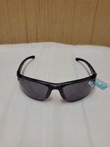 Piranha Mens Sport 1 Wrap Sunglasses Style # 60058 Black - £6.91 GBP