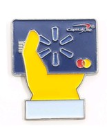Walmart Logo Capital One Credit Card MC e Hand Enamel Lapel Pin Advertise - $246.89 MXN