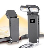 Rechargeable Book Light with Power Display, Ultralight LED Clip-on Lamp ... - $17.99