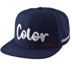 New York City NYC Color Blind Blue Adjustable Adult Snapback - £22.69 GBP