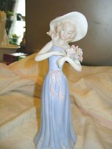 Gathering Flowers Porcelain Figurine Most Cherished Moments House of Lloyd 1998 - £16.34 GBP