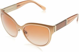  Burberry BE 3087 121813 Light Gold Brown Women&#39;s Sunglasses - $109.00