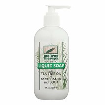 Tea Tree Therapy Antibacterial Liquid Soap, with Tea Tree Oil, 8-Ounces (Pack of - £39.15 GBP