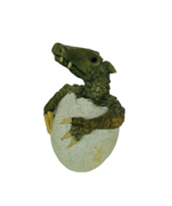 Dragon Figurine Egg Clare Craft clarecraft pottery Suffolk England lizar... - £31.11 GBP