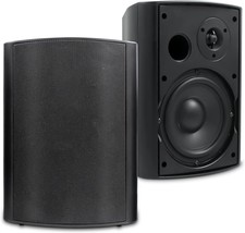 Studiofinix 6.5 Inches 400 Watt Indoor Outdoor Bluetooth Speakers Wall Mount - £110.25 GBP