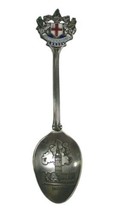 Vtg Silver Plate Enamel Souvinir Spoon London Big Ben - £5.73 GBP