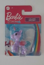 Barbie Dreamtopia Lollipop Unicorn Collectible Toy Mini Figure New - £5.58 GBP