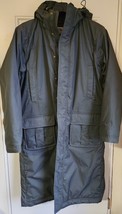 VTG LL Bean Mens Coat L Wool Quilted Lined Parka Trench Water Repellent ... - $148.48