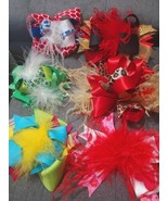 Lot of 6 Over the Top Hair Girls Bows - $22.27