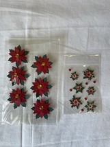Vintage Recollectoins Christmas Decoration Dimensional Stickers - e928 - $29.11 MXN
