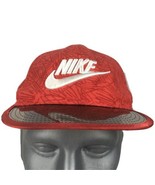 Nike True Youth Palm Smokey Clear Visor Swoosh Snapback Cap Red Hat Embr... - $15.95