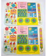 Vtg Trolls Dolls Placemats Double-sided Numbers Activities Set of 2 Russ... - £15.02 GBP