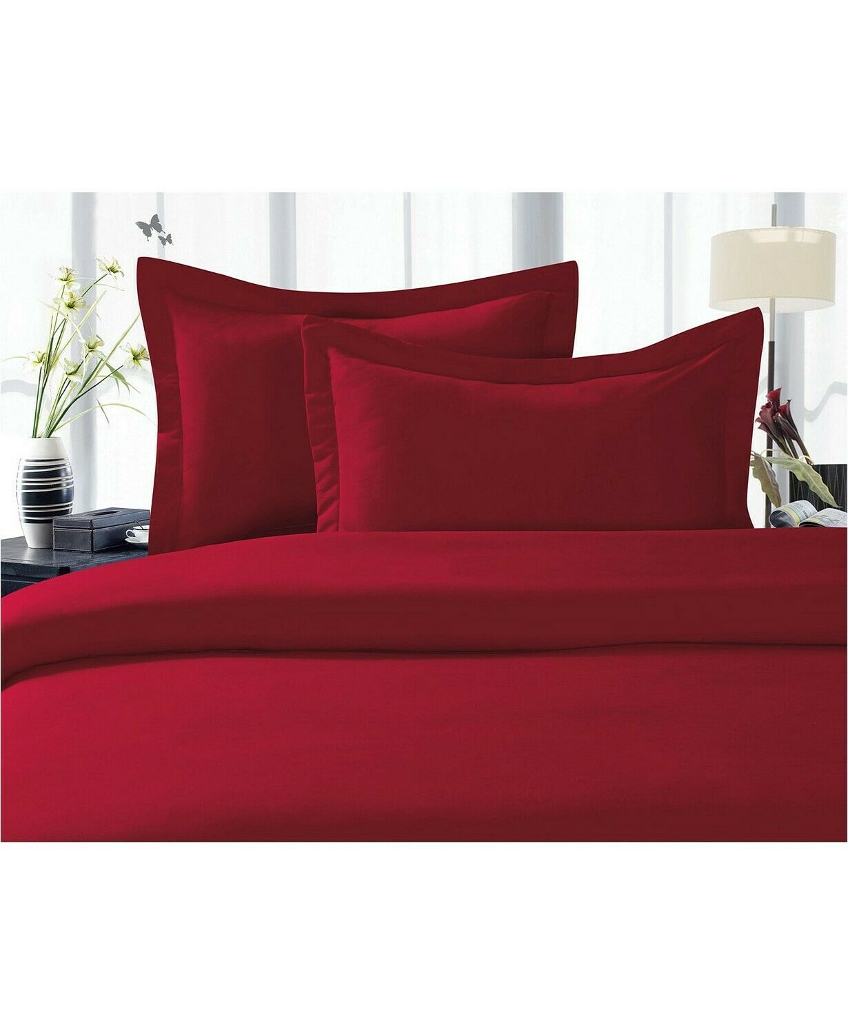 Elegant Comfort 1500 Thread Count Duvet Cover 3-pc Full/Queen T410255A - $443.46