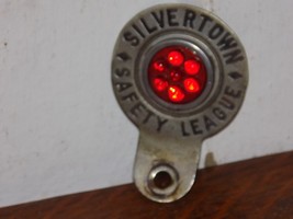 Vintage Silvertown Safety League Metal Plate Topper - $84.15