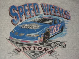 Vintage Miller Gold Men's NASCAR Daytona 500 Speed Weeks Feb 1999 #63 Tshirt - $24.99