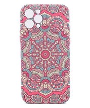 Simonyuan Pink Luminous Palace Flower iPhone Protective Case iPhone 12 Pro - £12.26 GBP