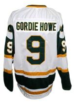 Any Name Number New England Whalers Wha Retro Hockey Jersey Howe White Any Size image 2