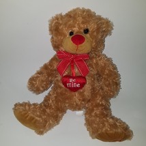 Be Mine Brown Teddy Bear Plush Burton + Burton Valentines Day 10&quot; Stuffe... - £15.73 GBP