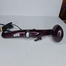 Conair InfinitiPro Secret Wave Hair Style Rotation Curling Iron - Purple NEW - $19.79
