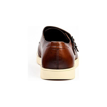 Belvedere Studio Men's Walking Leather Shoes Marcio Cognac image 5