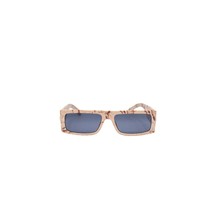 Knotwtr men&#39;s rectangle sunglasses in Camel - size One Size - $57.42