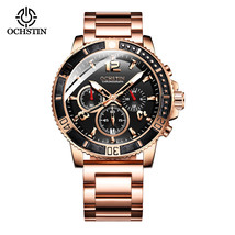  Men&#39;s Quartz Watch - Waterproof Chronograph Wristwatch LK734053842146 - £35.44 GBP