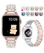 Iphone Apple Watch Series Ultra 8 7 6 5 4 3-1 SE 49mm Luxury Woman Band ... - £12.75 GBP