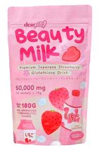Dear Face Beauty Milk Japanese Collagen Strawberry Drink - £13.62 GBP