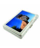 Funny Face Animals D7 Cigarette Case with Built in Lighter Metal Wallet ... - $20.74