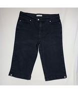 Vintage Black Label LEVI&#39;S 548 Jeans Women’s 16 Perfectly Slimming Crop ... - £85.45 GBP