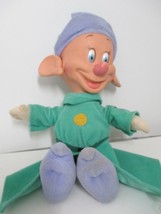 Disney Snow White and The Seven Dwarfs 14&quot; Dopey Plush Doll 1993 Mattel - £19.10 GBP