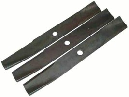 3 Mower Deck Blades for 46&quot; 47&quot; 48&quot; Cut John Deere 212 214 314 316 317 216 300 - £57.66 GBP