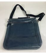 Marni Navy Blue Leather Tote Shoulder Messenger Bag W/ Shoulder Strap/2 ... - $150.33 CAD