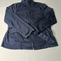 Maurices Women's Blue Full Zip Pockets Coat Jacket Measured Chest 40" image 10