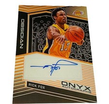 Rick Fox Autograph Lakers Auto signature sp 2019-20 Obsidian /35 Onyx Panini gem - £75.08 GBP